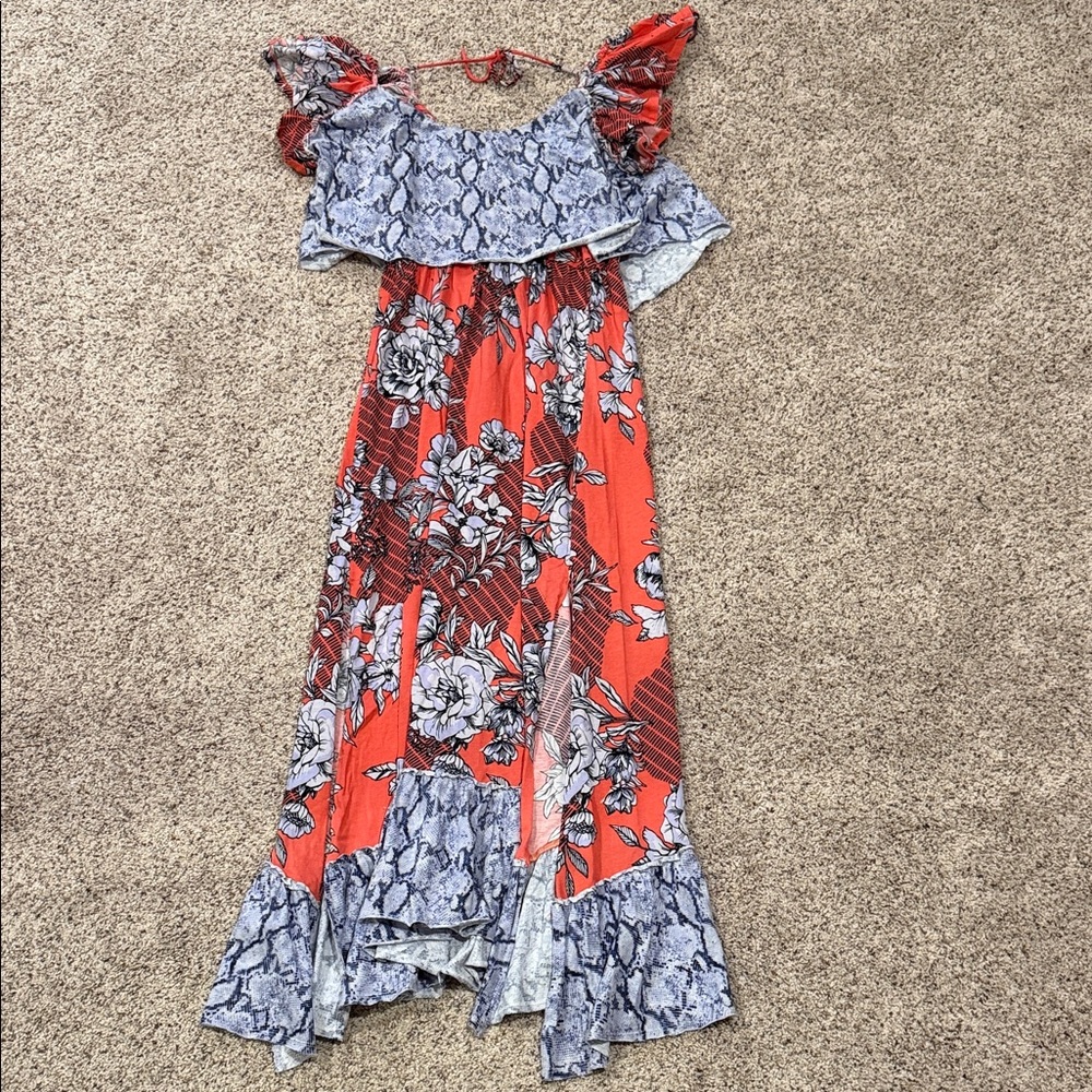 Anthropologie NEW Floral Maxi Dress